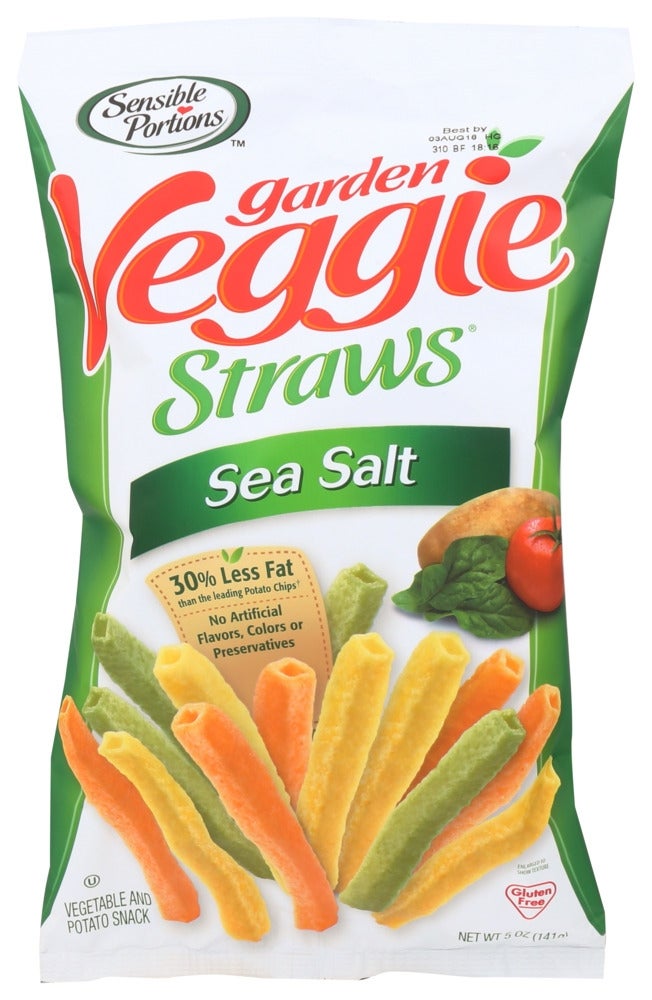 Snacks, Veggie Straw, Sea Salt,12 - 5 OUNCE