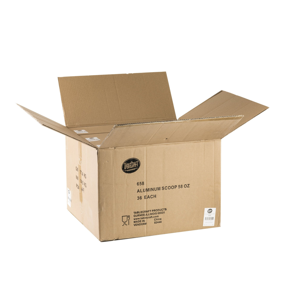 Scoops, 58 Ounce, Aluminum,1 - 1 EACH