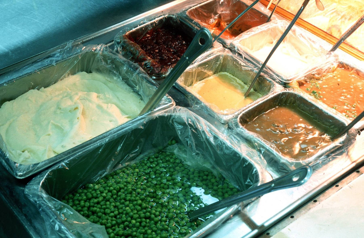Liner, 12.50 x 12 Inch, Clear, for Sixth-Size Steam Pan Table, Low Temperature,250 - 1 EACH