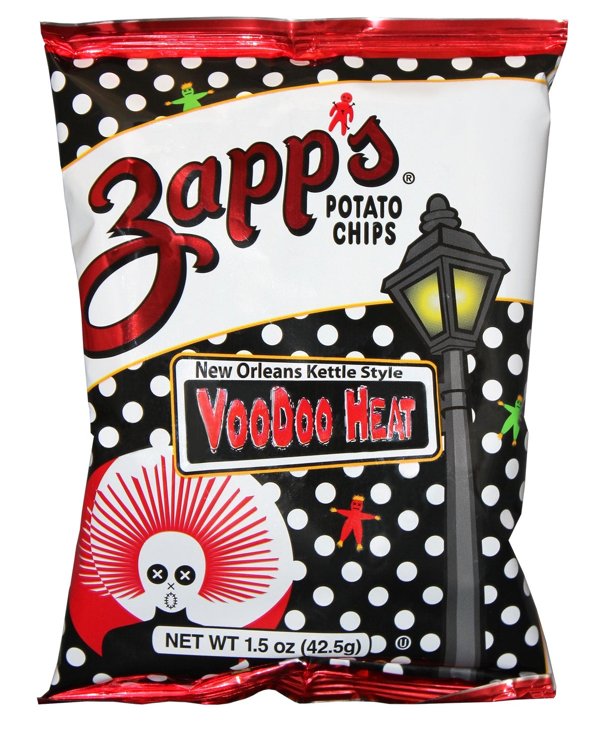 Chips, Potato, New Orleans Kettle Style, Voodoo Heat,60 - 1.5 OUNCE