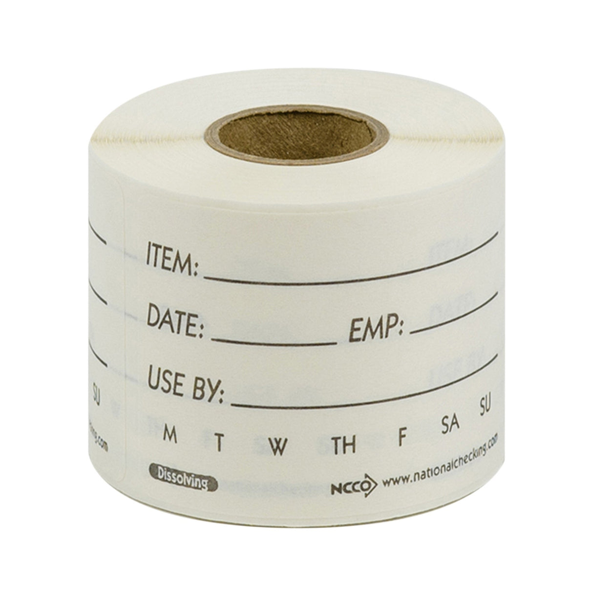 Labels, Shelf Life, 2 x 3 Inch, Dissolvable, White, Rectangular,1 - 250 COUNT