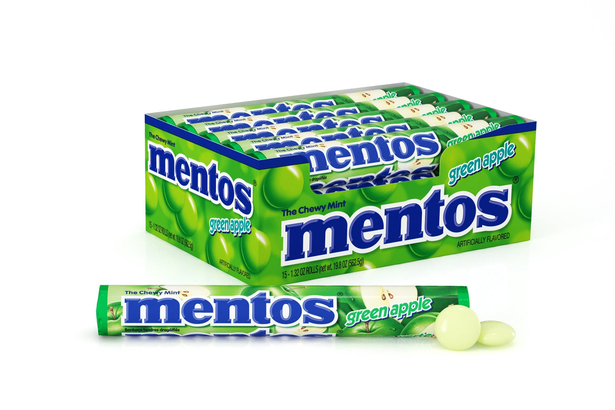 Mints, Green Apple, Chewy, 1.32 Ounce,24 - 15 COUNT