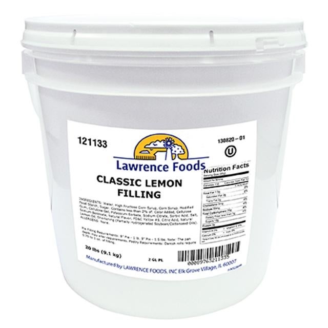 Filling, Lemon, Classic,1 - 20 POUND