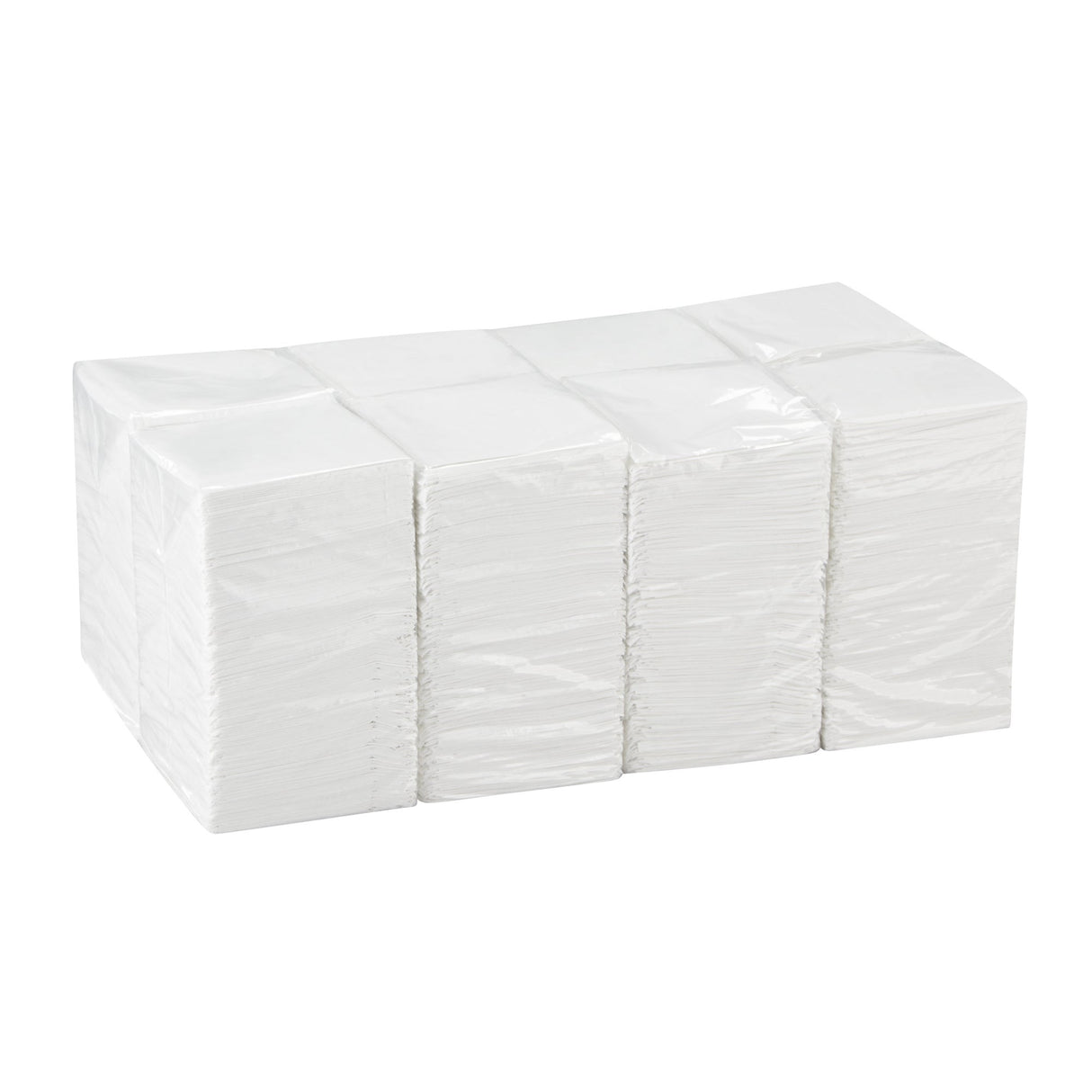 Napkins, Beverage, 1-Ply, White, 1/4 Fold, 9.50 x 9.50 Inch,8 - 4000 COUNT