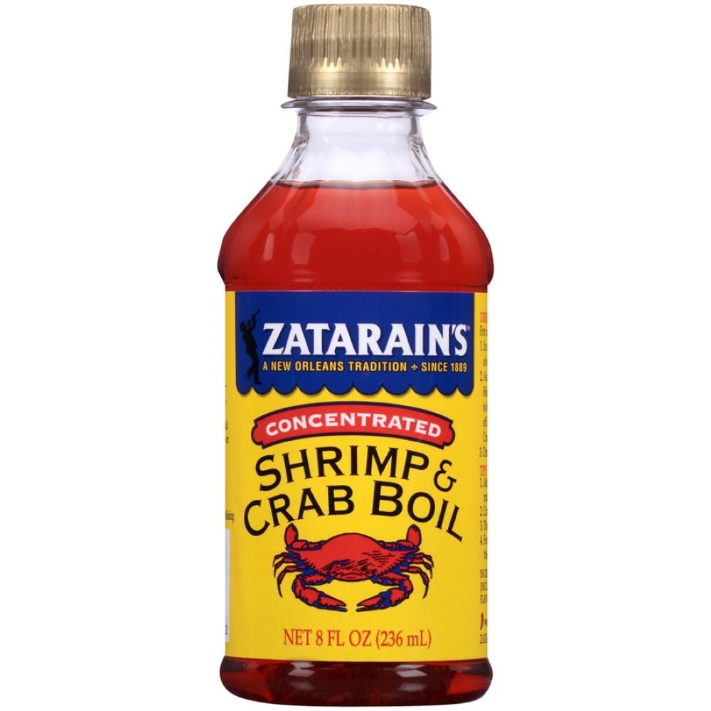 Seasoning, Shrimp & Crab Boil, Liquid Concentrate,12 - 8 FLUID
