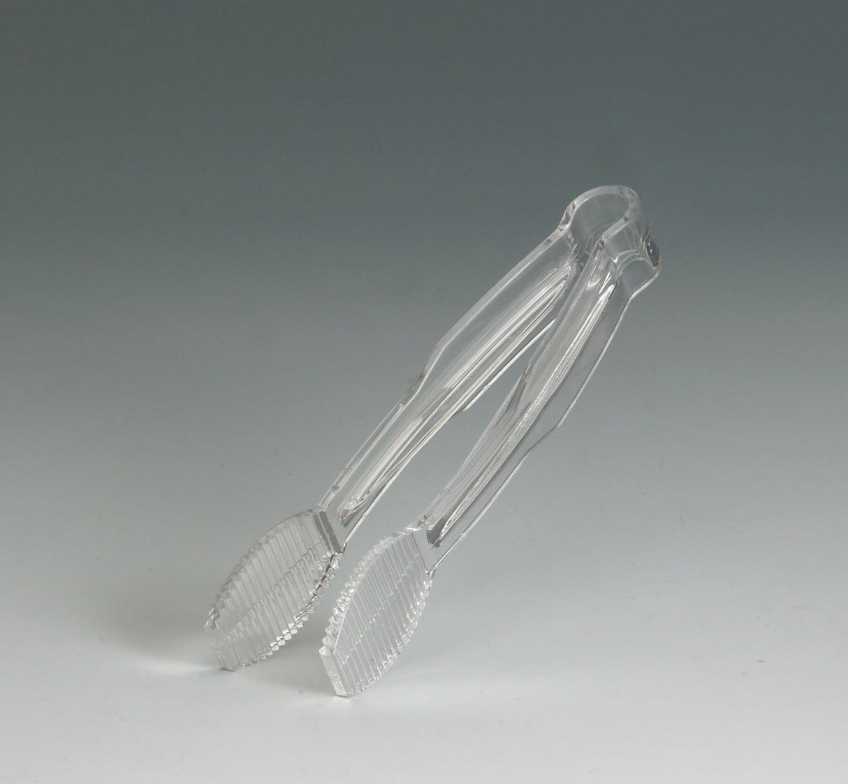Tongs, 6 Inch, Clear, Flat Grip,1 - 1 COUNT