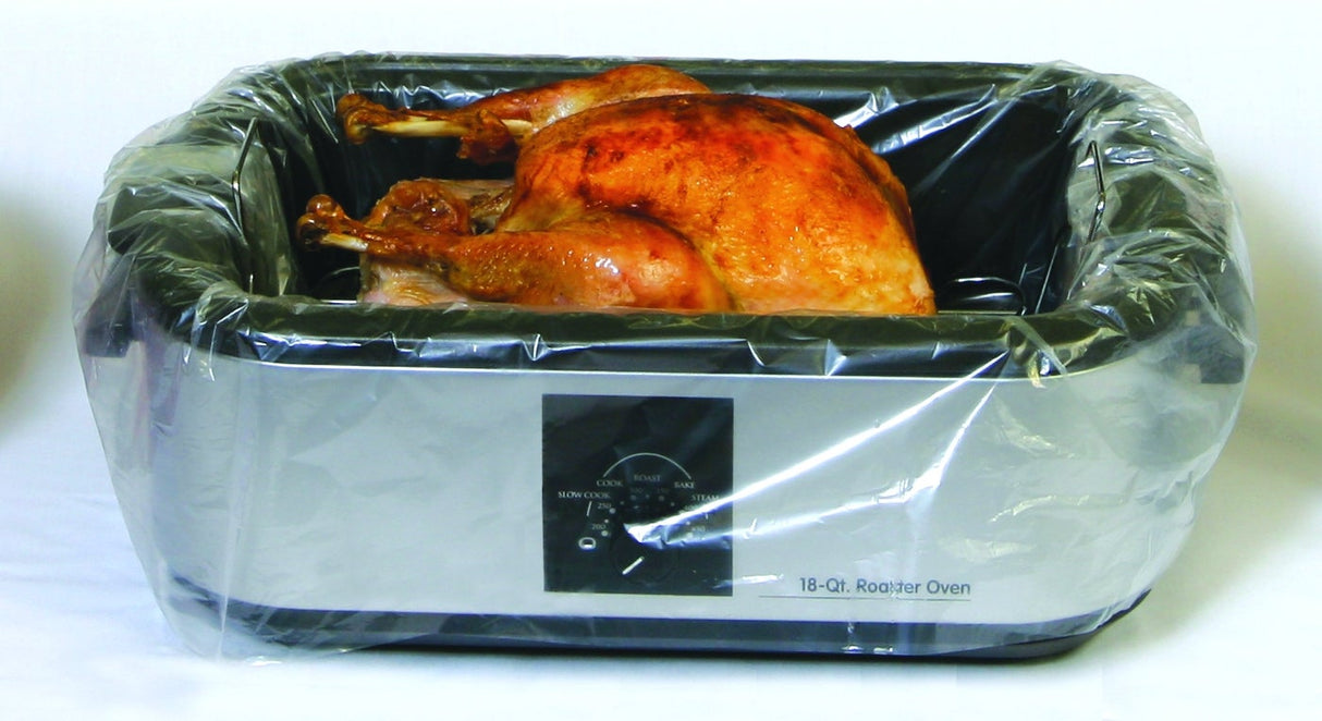 Liners, Electric Roaster, Clear,18 - 2 COUNT