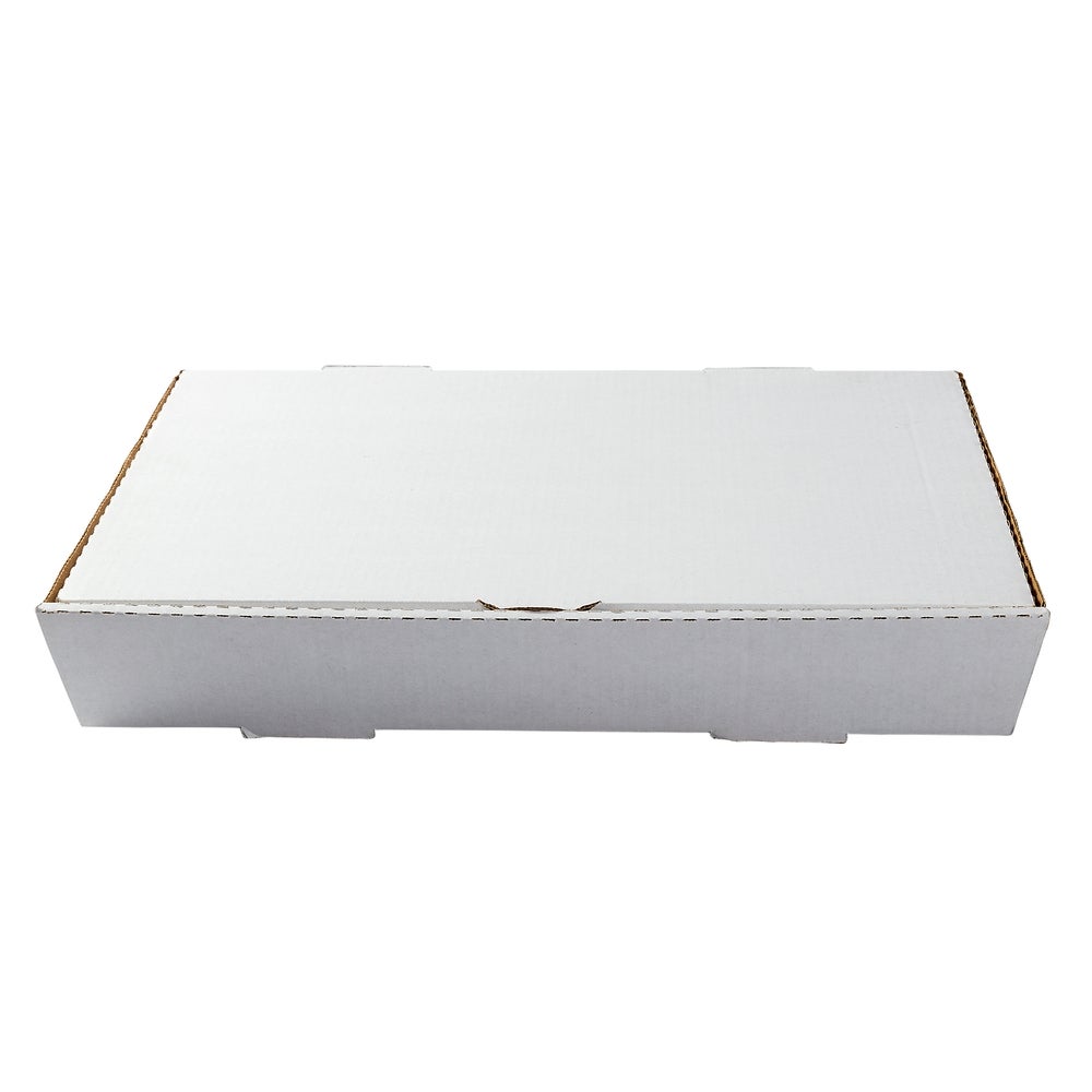Boxes, Full-Pan Catering, 21 x 13 x 3 Inch, Cardboard, White, Corrugated,1 - 50 COUNT