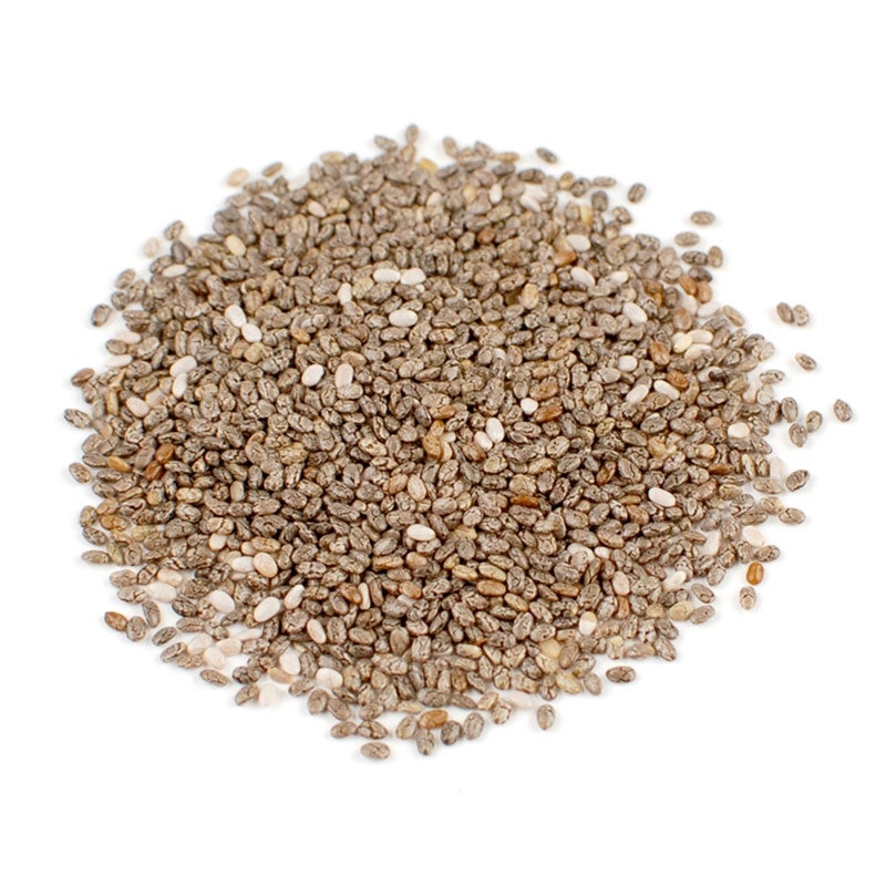 Seeds, Chia, Whole, Black,1 - 1.5 POUND