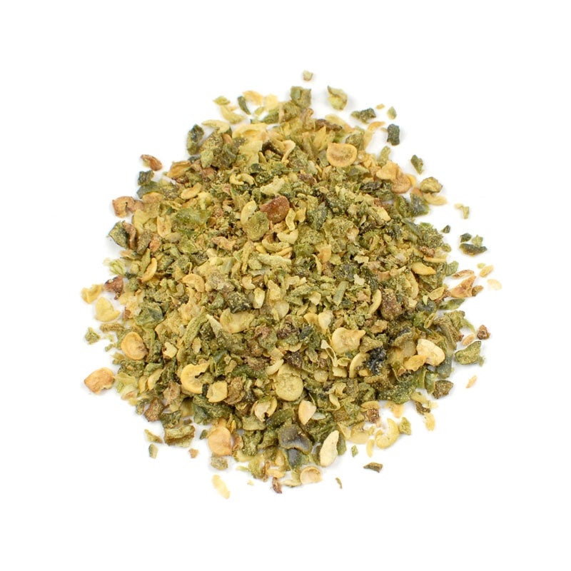 Peppers, Jalapeno Chiles, 0.13 Inch Diced, Dried,1 - 25 POUND