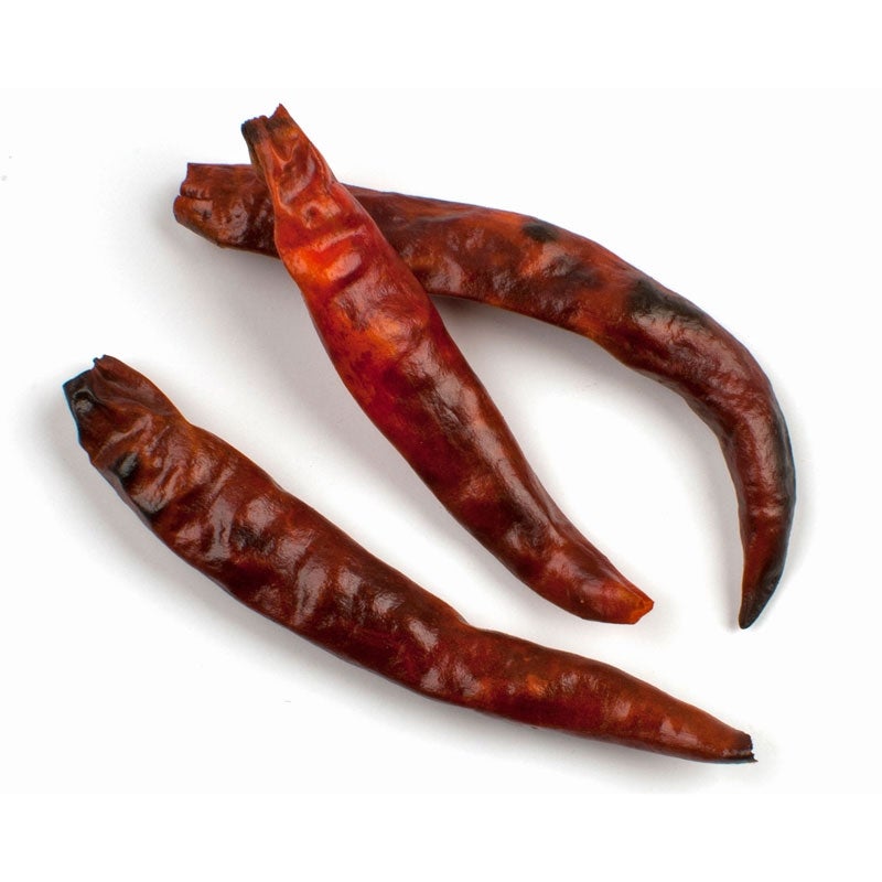Peppers, De Arbol Chiles, De-Stemmed, Toasted, Dried,1 - 1 POUND