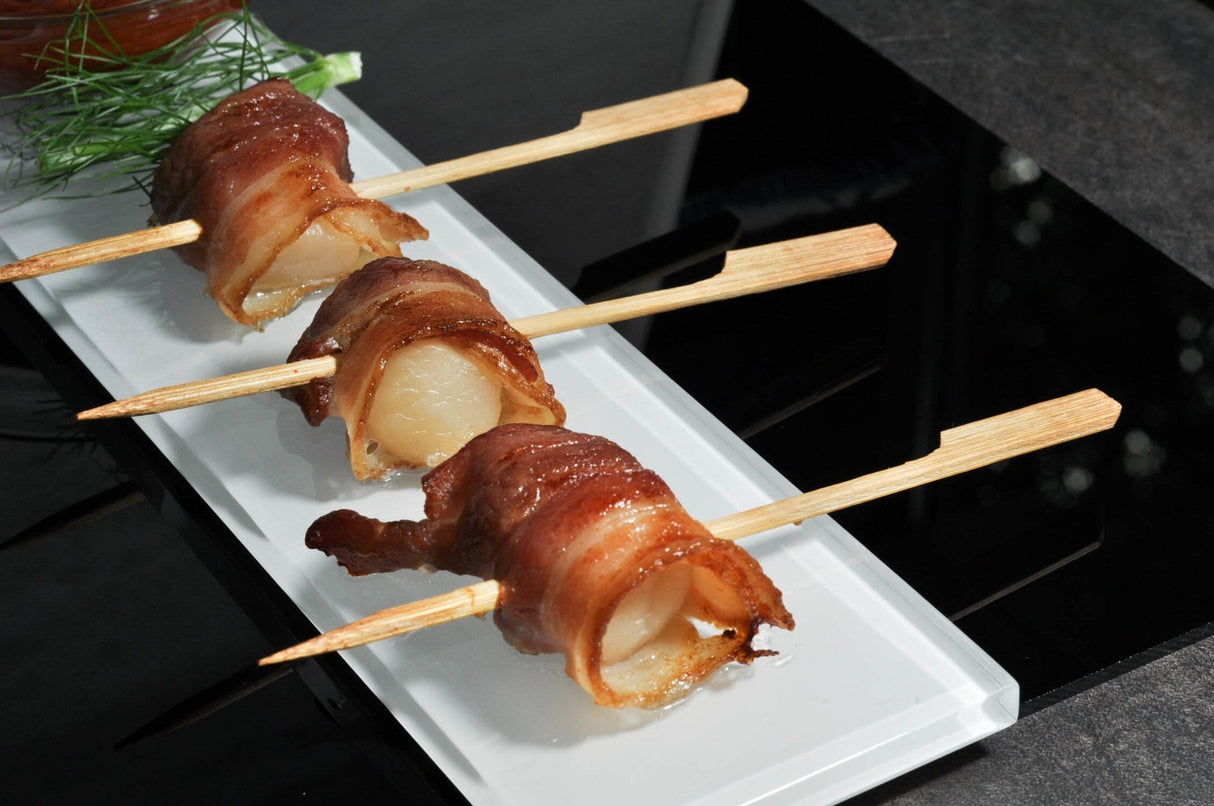 Picks, Paddle, 6 Inch, Bamboo,10 - 100 COUNT