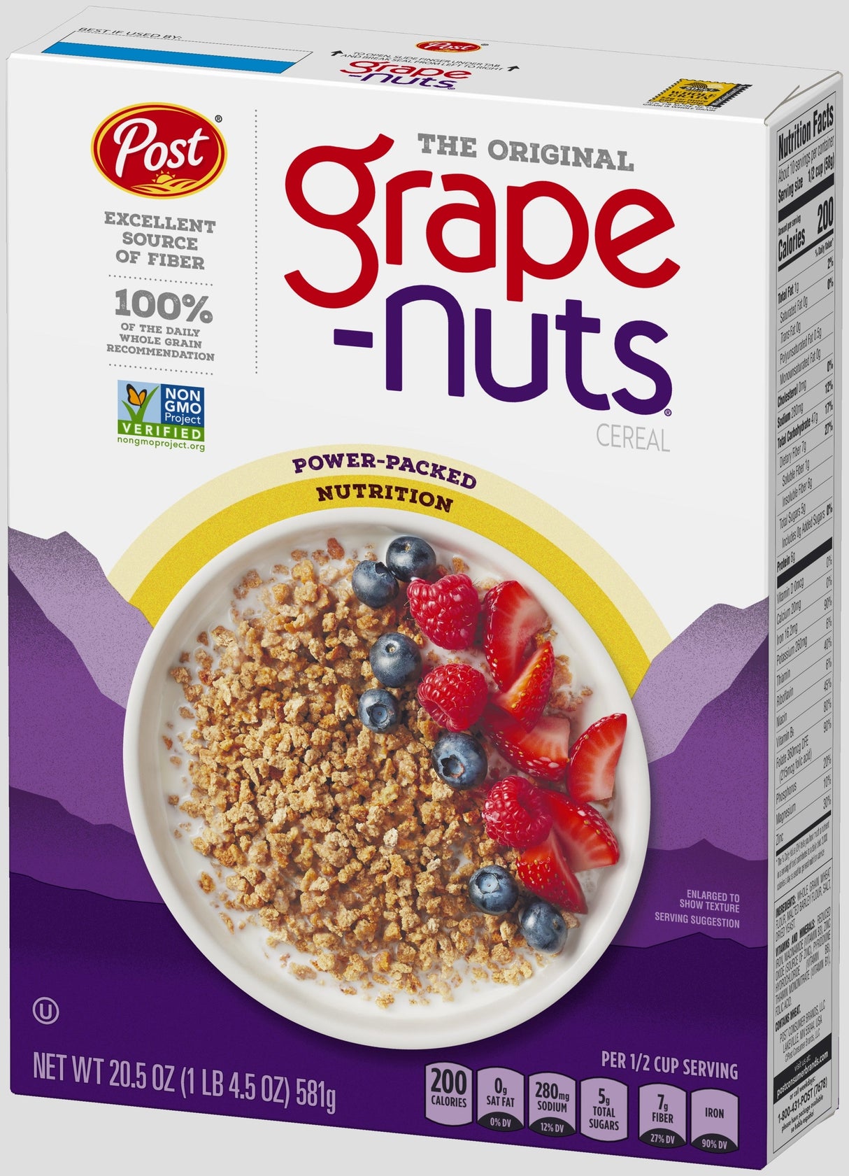 Cereal, Grape Nut,12 - 20.5 OUNCE