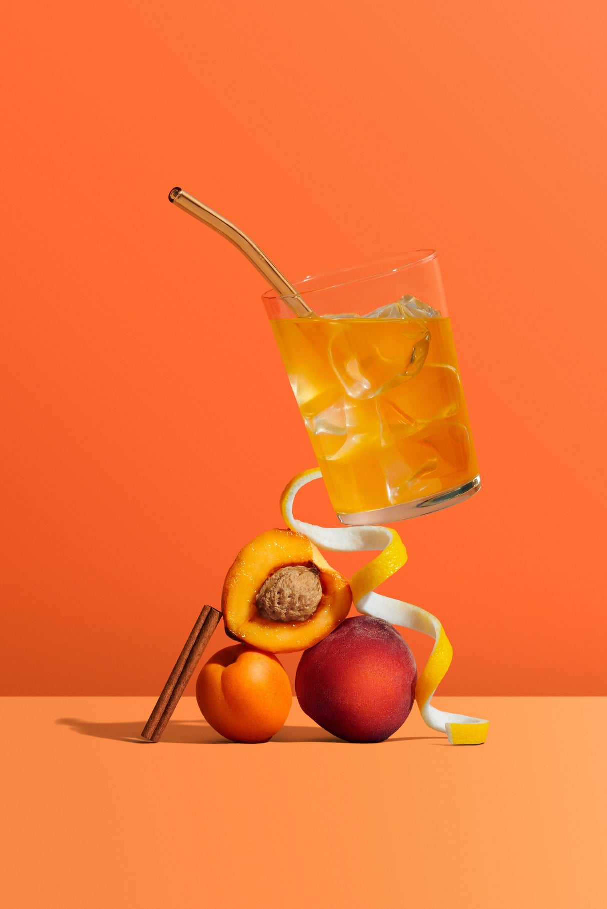 Drink Concentrate, Peach, 8.5 to 1 Ratio,12 - 32 FLUID