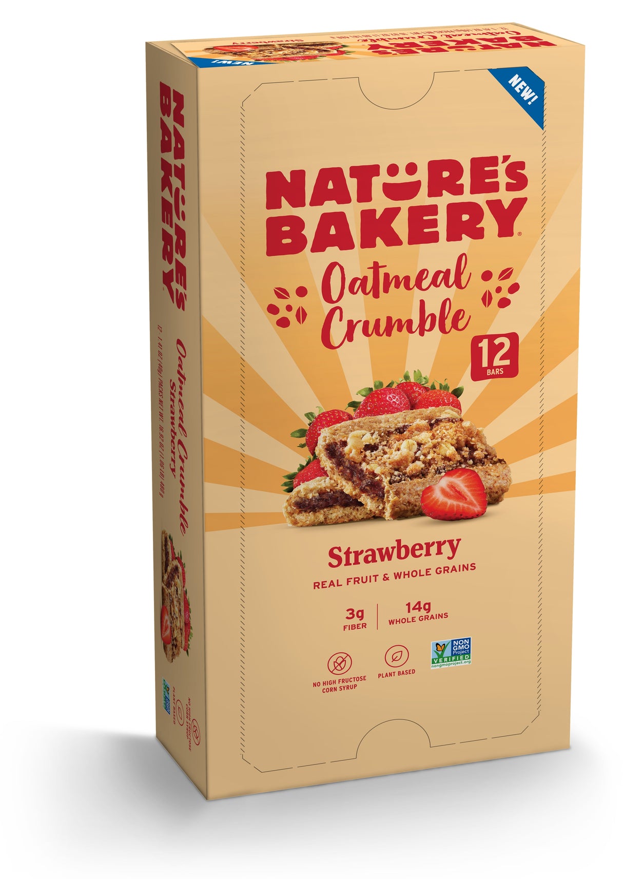 Bars, Oatmeal Crumble, Strawberry, 1.41 Ounce,7 - 12 COUNT