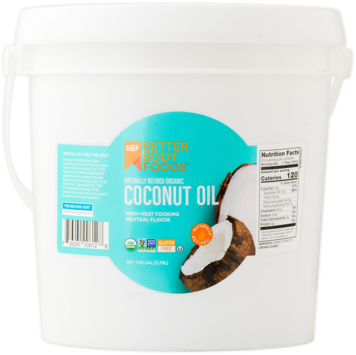 Oil, Coconut,1 - 1 GALLON