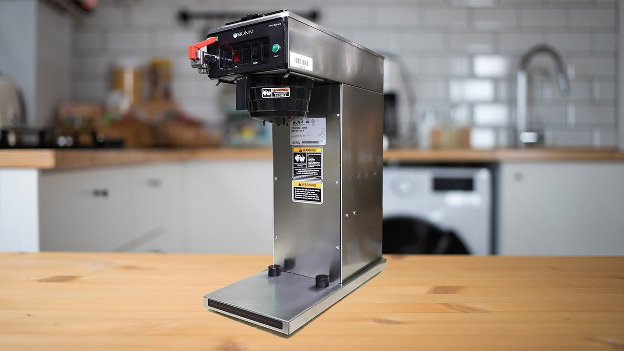 Brewer, Coffee, Airpot Dispensed, Stainless Funnel, Remanufactured,1 - 1 EACH