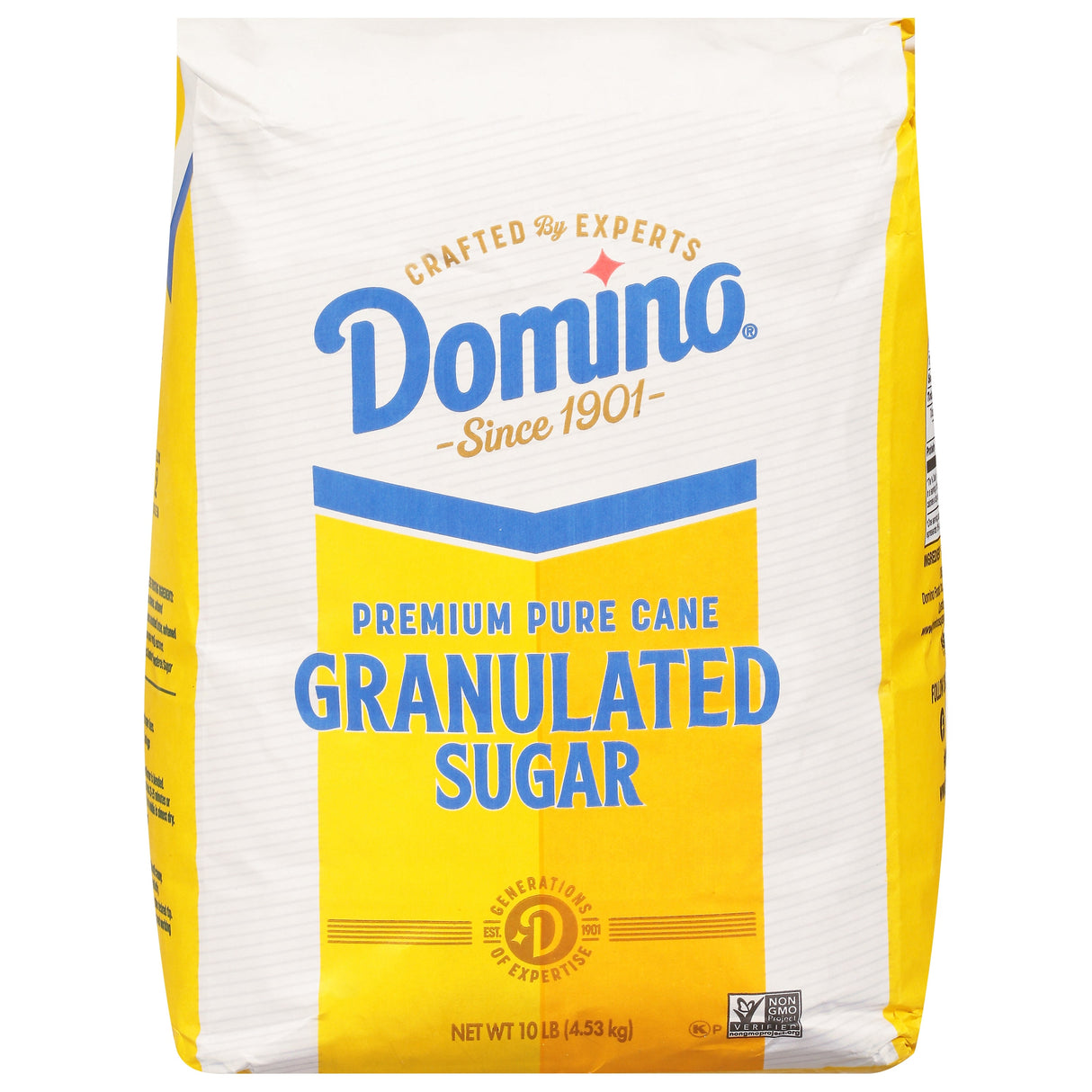 Sugar, Cane, Granulated,4 - 10 POUND