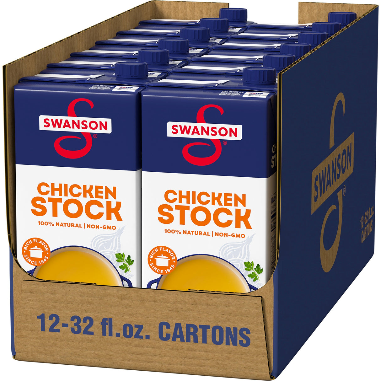 Stock, Chicken, Natural,12 - 32 FLUID