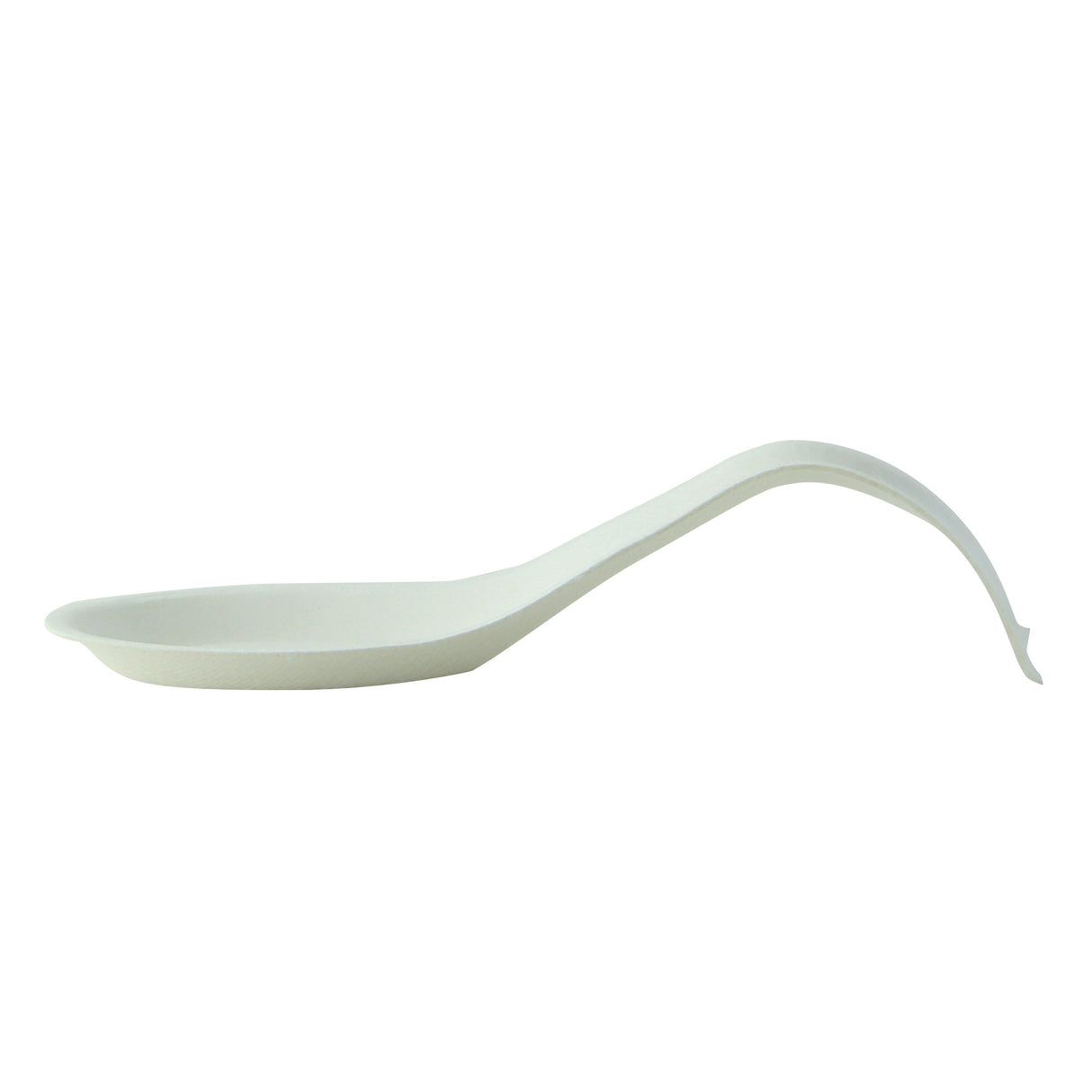 Dishes, Spoon, 4.9 x 1.1 x 1.04 Inch, Sugarcane, White,1 - 300 COUNT
