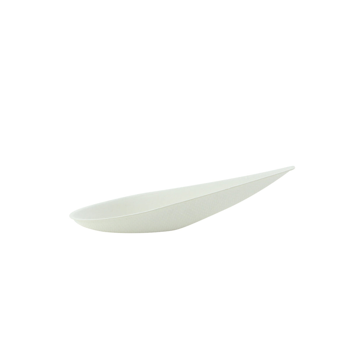 Dishes, Spoon, 4 x 2 x 1.14 Inch, Sugarcane, White,1 - 300 COUNT