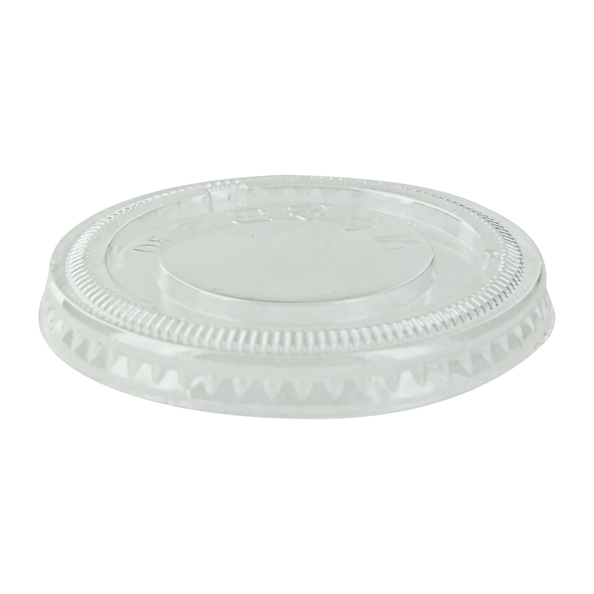 Lids, Flat, Plastic, Clear,20 - 125 COUNT