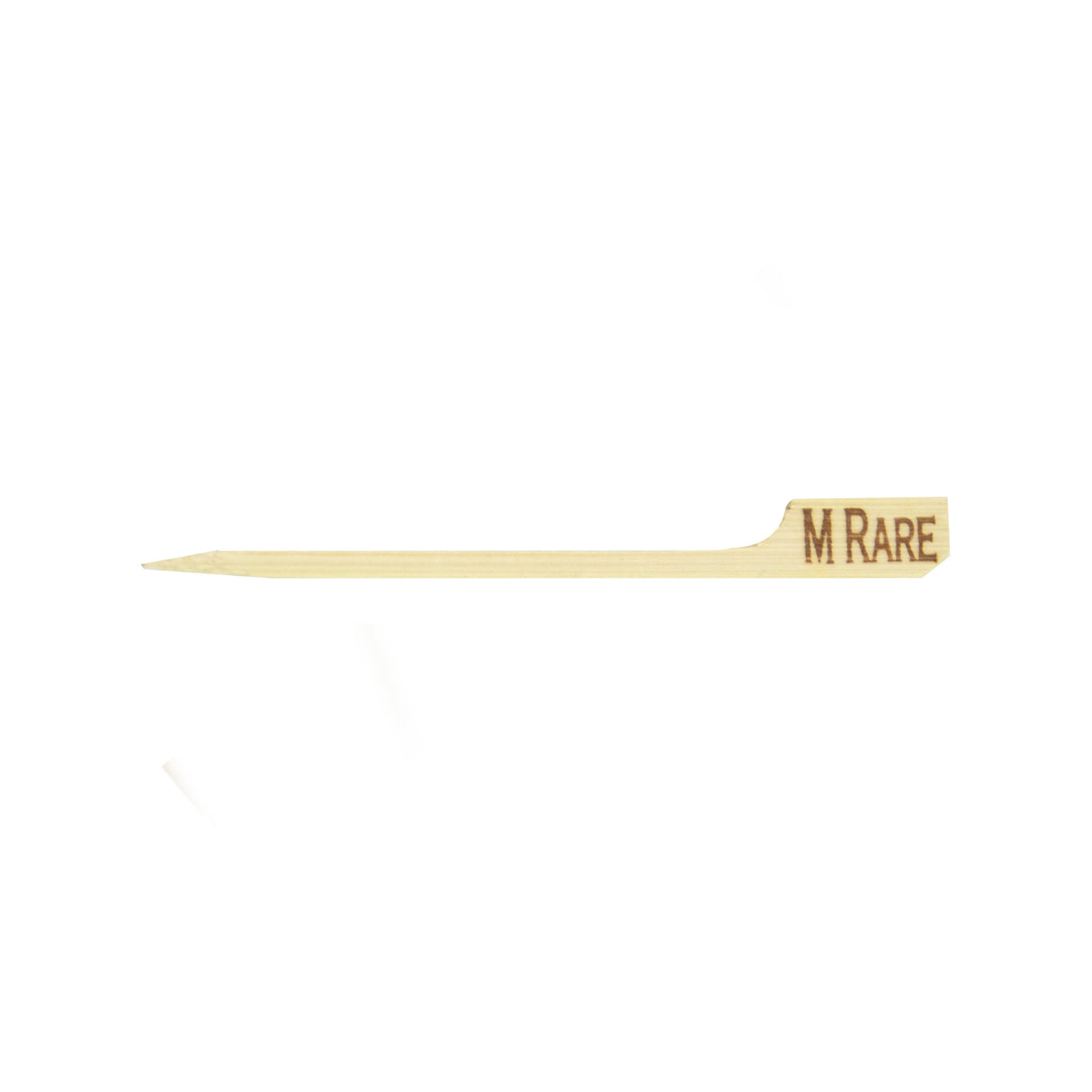 Steak Markers, Medium Rare, 3.5 Inch, Bamboo, Natural, 3.5 Linear Inch,10 - 100 COUNT