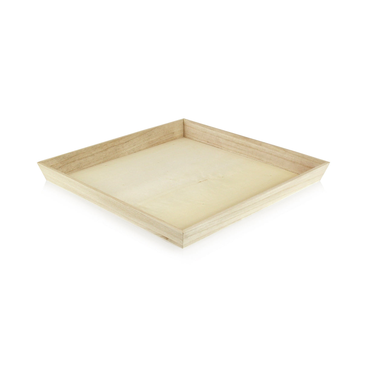 Trays, Heavy-Duty, Wood, Natural, Biodegradeable, 13.75 Linear Inch,10 - 1 EACH