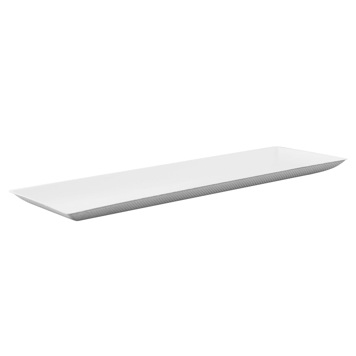 Plates, 3.5 x 10.6 Inch, Sugarcane, Rectangular, Biodegradeable,1 - 100 COUNT