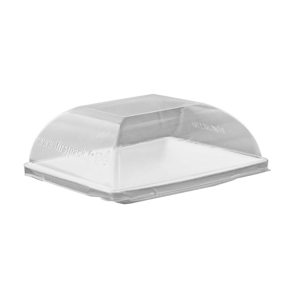 Lid, Plastic, Clear, Square,1 - 100 COUNT