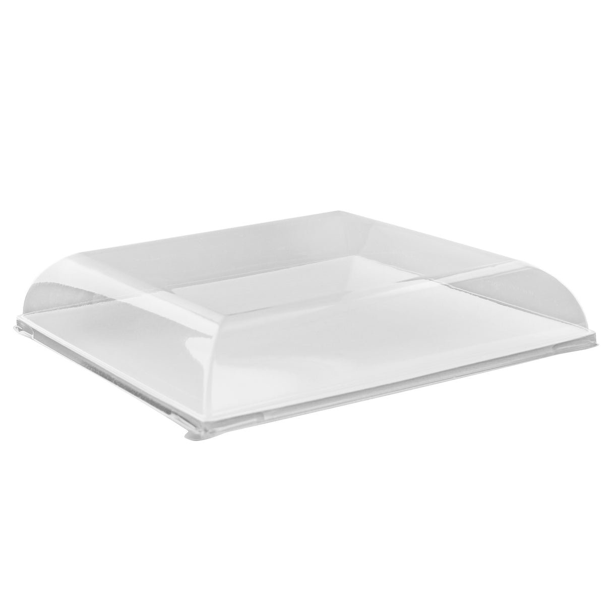 Lids, Plastic, Clear, Square,1 - 100 COUNT