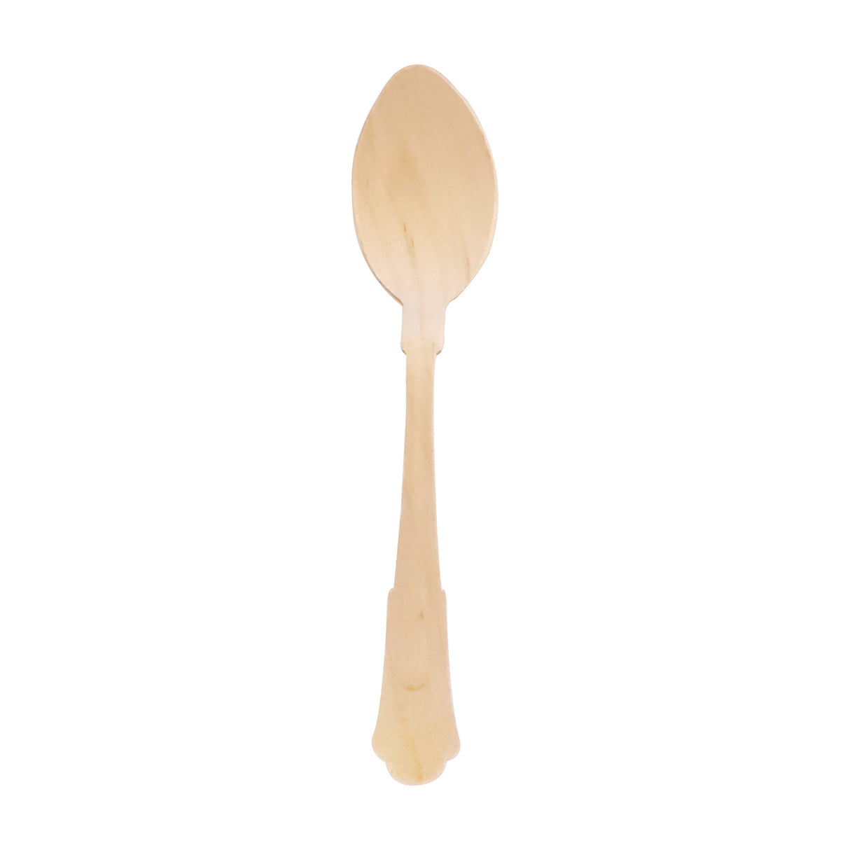 Spoons, 7.5 Inch, Wood, Natural, Biodegradeable, 7.5 Linear Inch,5 - 100 COUNT