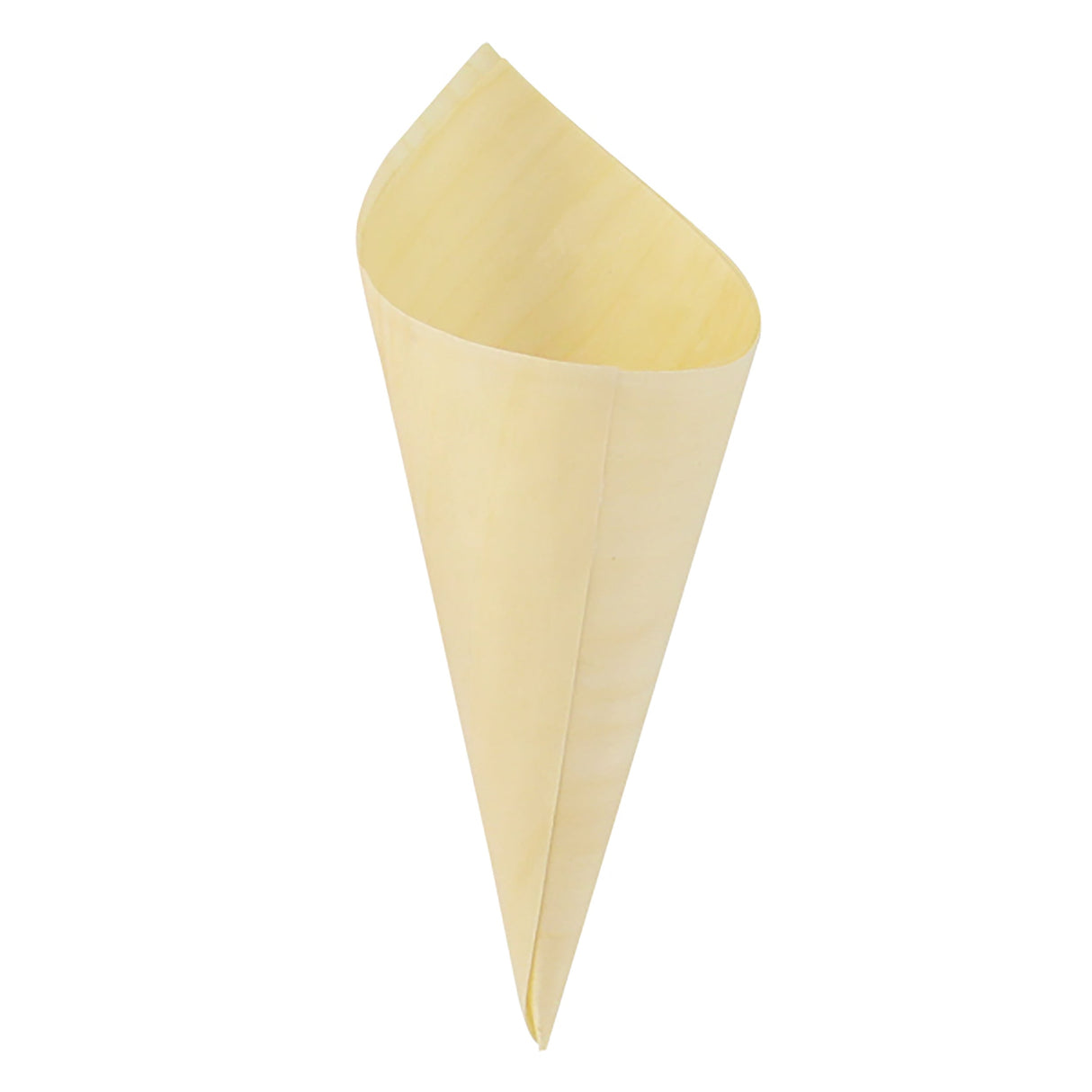 Cones, 7.09 x 5.12 Inch, Wood, Natural, Round, Biodegradeable,5 - 50 COUNT