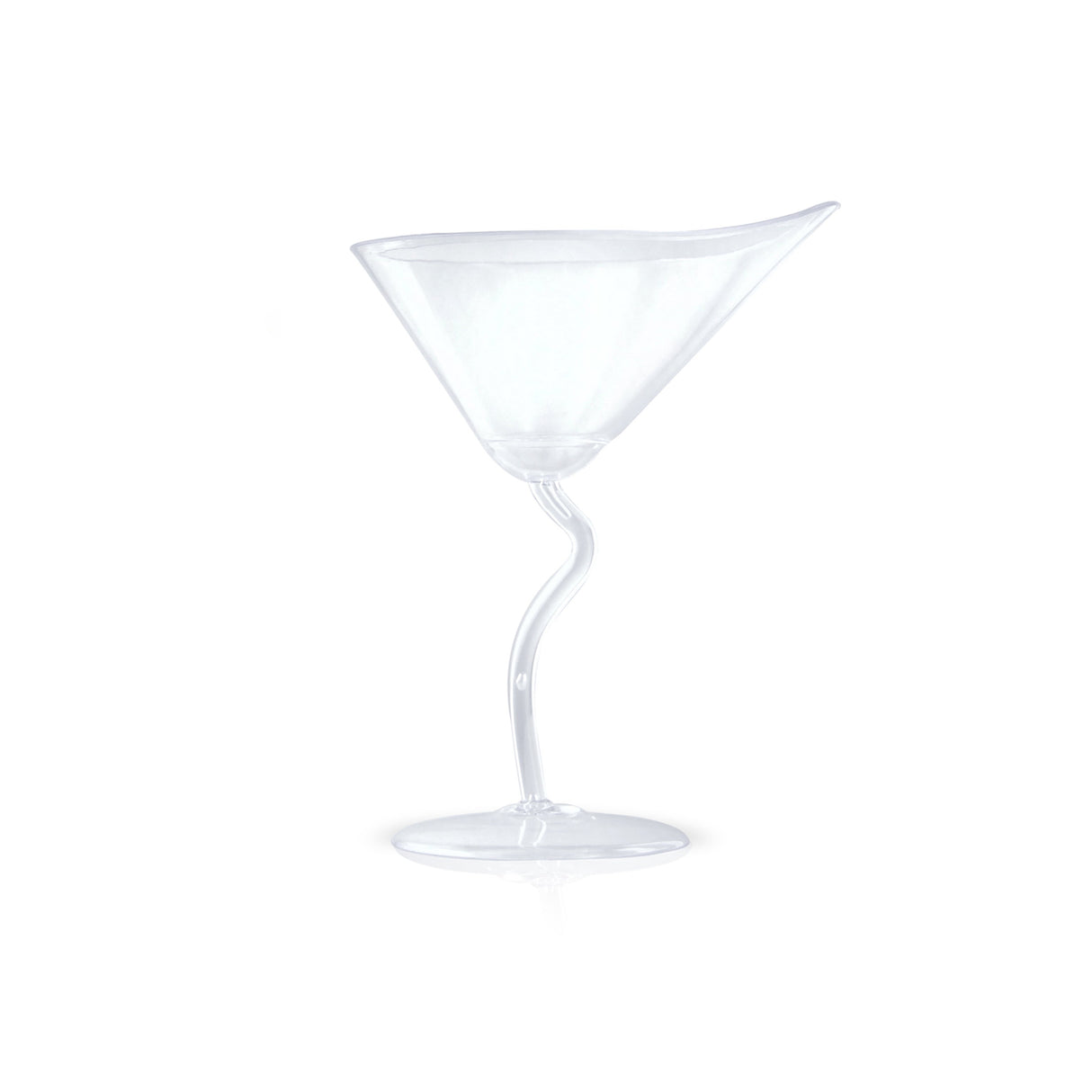 Martini Cups, Mini, 2 Ounce 3 x 3.75 x 4.5 Inch, Plastic, Clear, Recyclable, 2 Ounce,20 - 5 COUNT