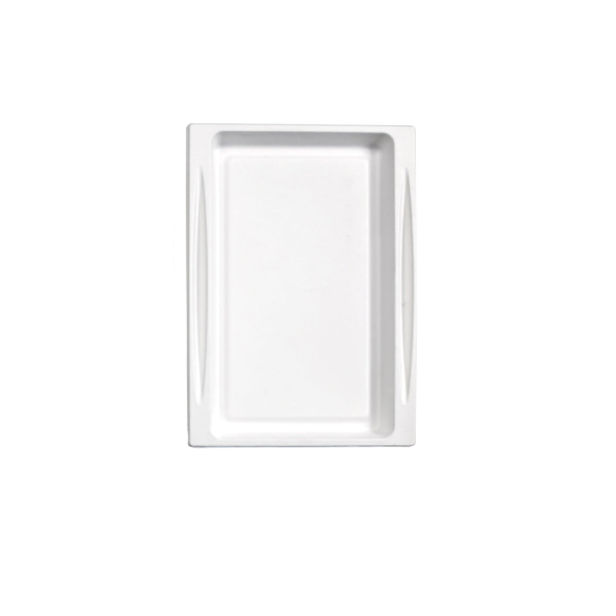 Trays, Serving, 10.75 x 7.5 x 0.75 Inch, Sugarcane, White, Rectangular, Biodegradable,1 - 100 COUNT