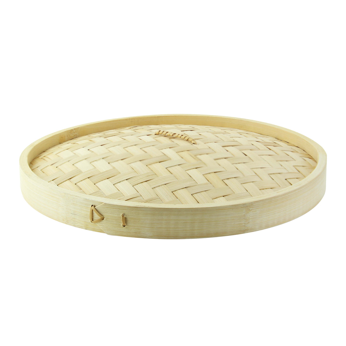 Lids, Steamer, 11.8 Inch, Bamboo, Natural, Biodegradeable,5 - 2 COUNT