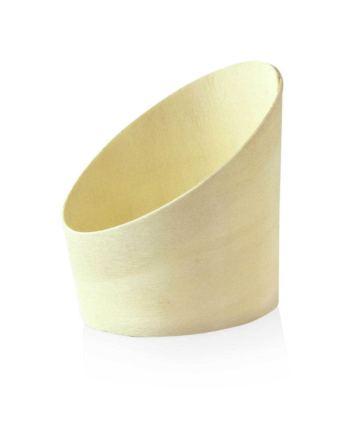 Cups, Slanted, 3 Ounce, Wood, 3 Ounce,4 - 25 COUNT