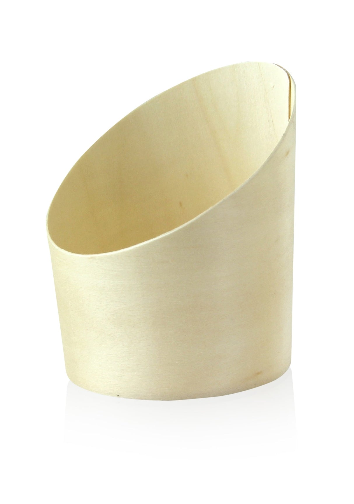 Cups, Slanted, 7 Ounce, Wood, 7 Ounce,4 - 25 COUNT