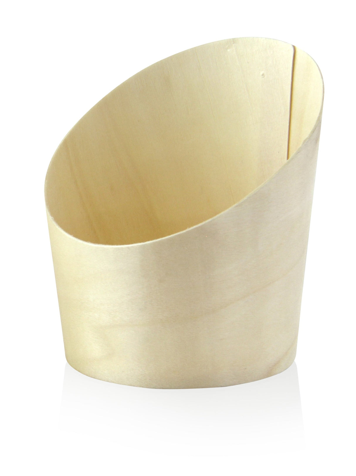 Cups, Slanted, 9.5 Ounce, Wood, 9.5 Ounce,4 - 25 COUNT