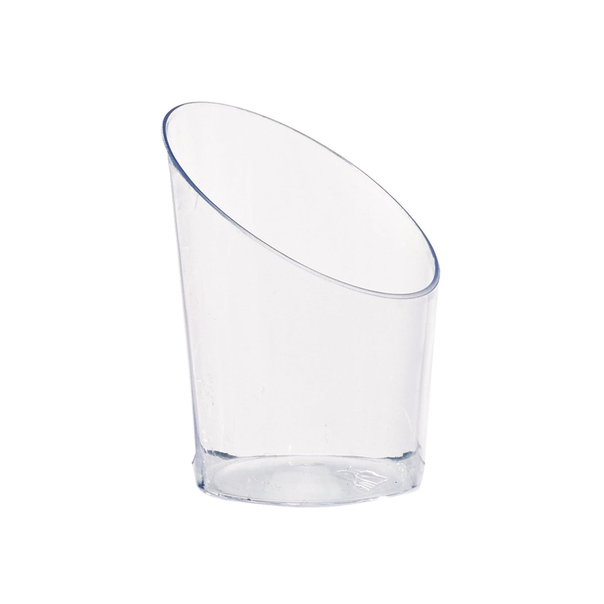 Cups, 1 Ounce, Plastic, Clear, Angle Cut, 1 Ounce,20 - 15 COUNT
