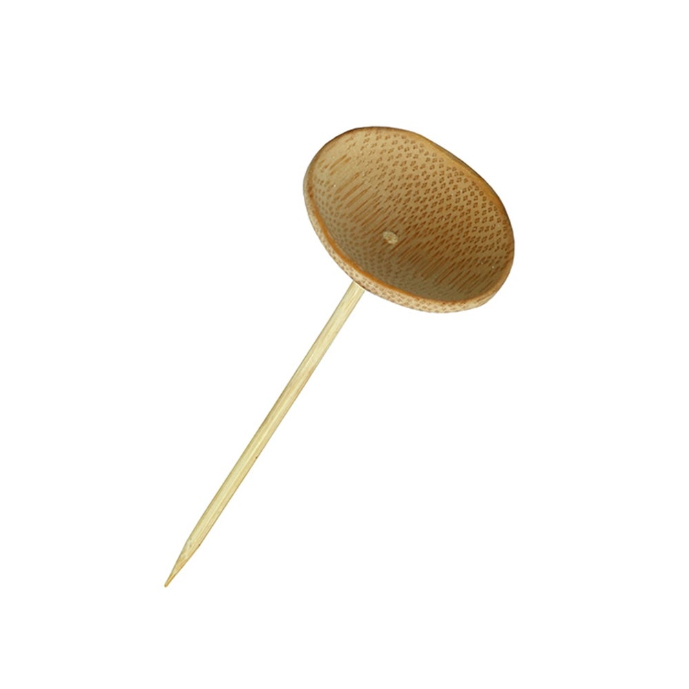 Dishes, Thani Mini, 2.3 Inch, Bamboo, Natural, with 3.8 Inch Skewer, Biodegradable,6 - 24 COUNT