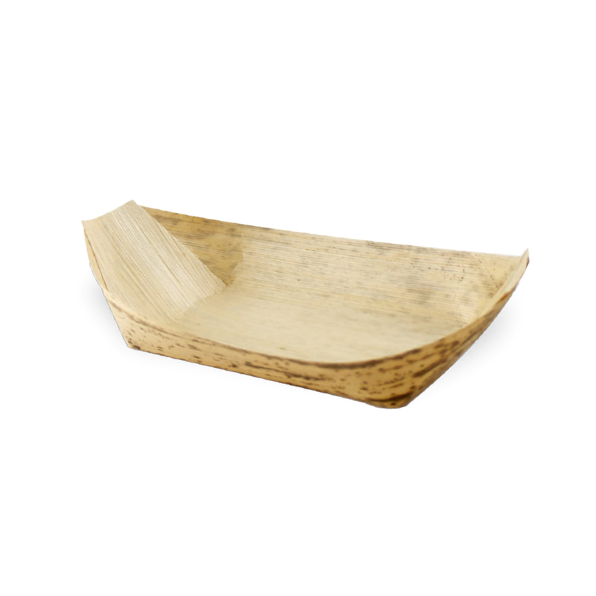Boats, Serving, 5 Ounce - 7.2 x 3 Inch, Bamboo Leaf, Natural, Biodegradable, 5 Ounce,5 - 100 COUNT