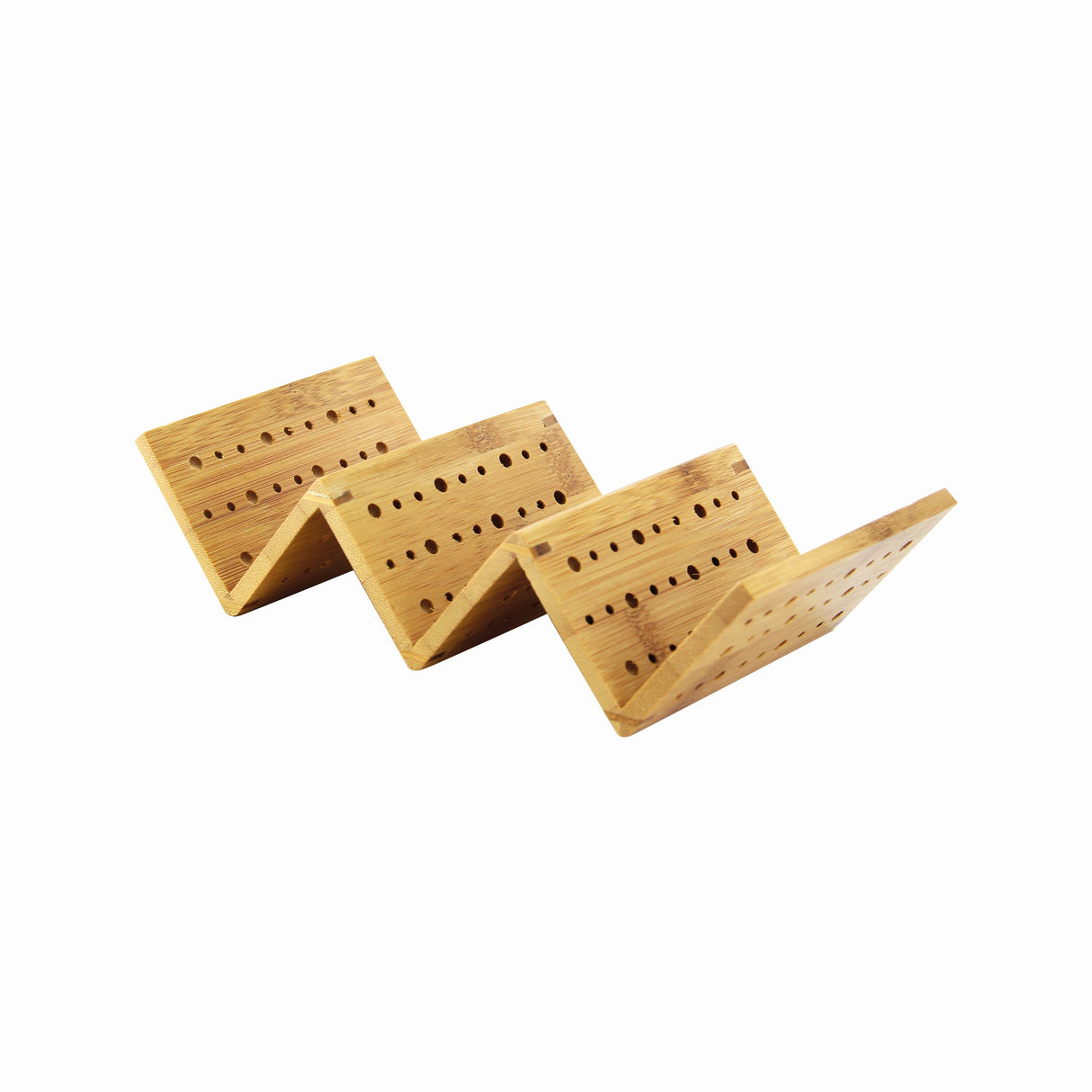 Holders, Taco, 8.2 x 4 x 1.9 Inch, Bamboo, Natural,1 - 5 COUNT