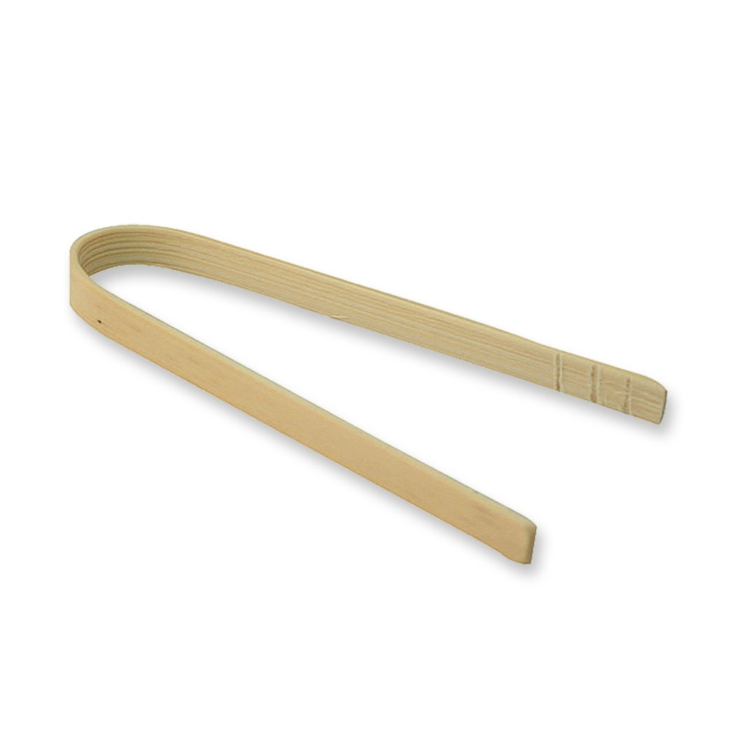 Tongs, Serving, 5.9 Inch, Natural, Bamboo, 5.9 Linear Inch,10 - 20 COUNT