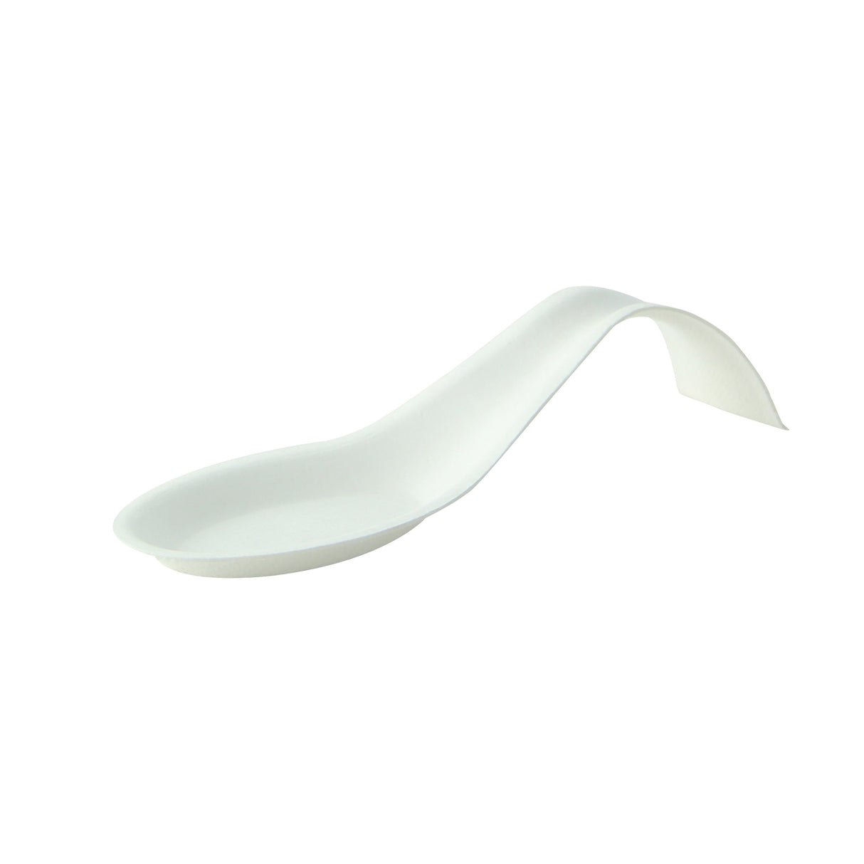 Dishes, Spoon, 4.9 x 1.1 x 1.04 Inch, Sugarcane, White,1 - 300 COUNT