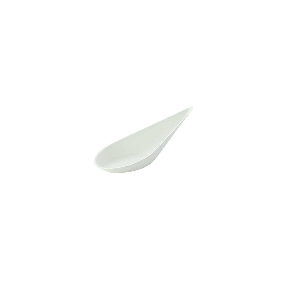 Dishes, Spoon, 4 x 2 x 1.14 Inch, Sugarcane, White,1 - 300 COUNT