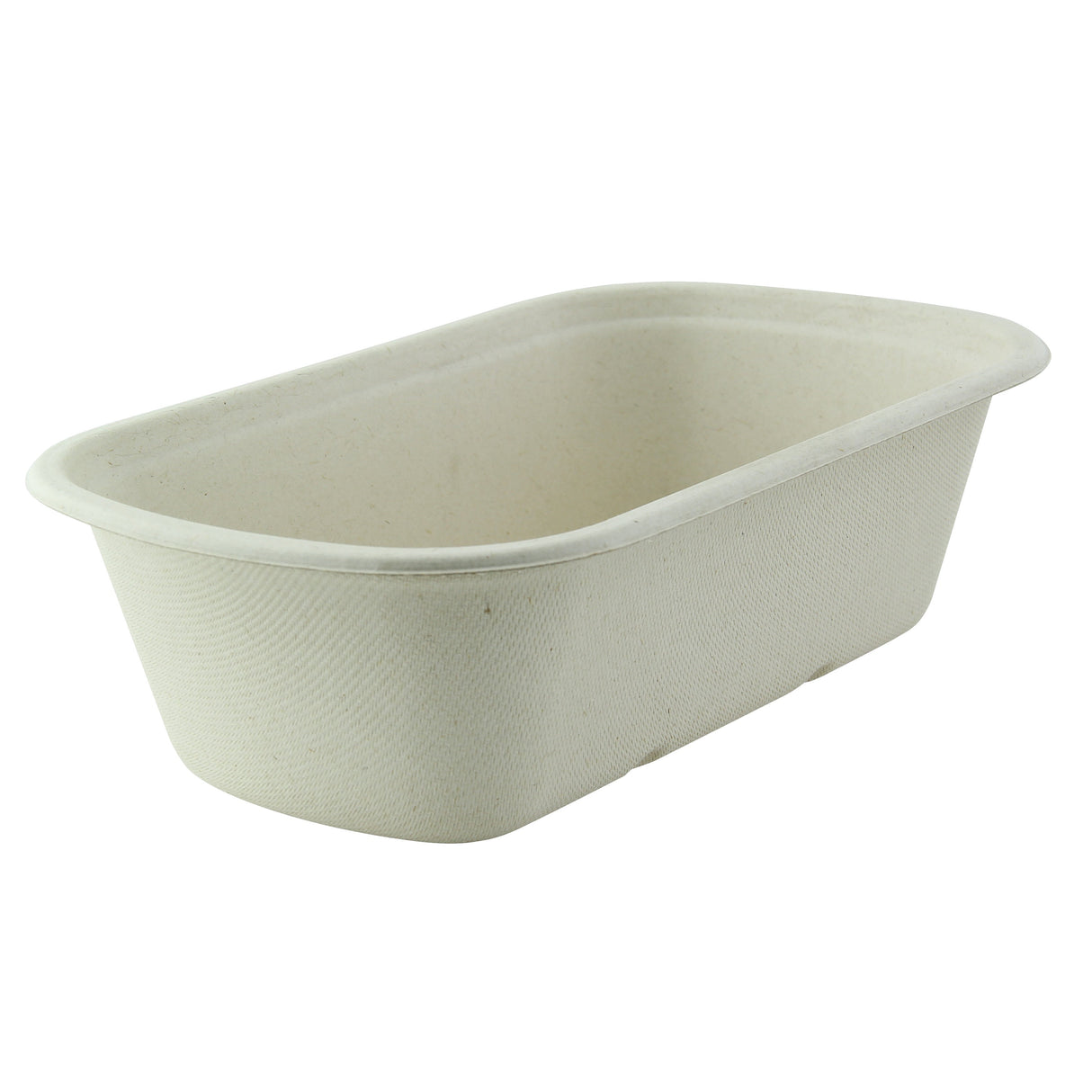 Containers, 34 Ounce, Pulp, Brown, Rectangular, 9 x 5.3 x 2.6 Inch,2 - 125 COUNT