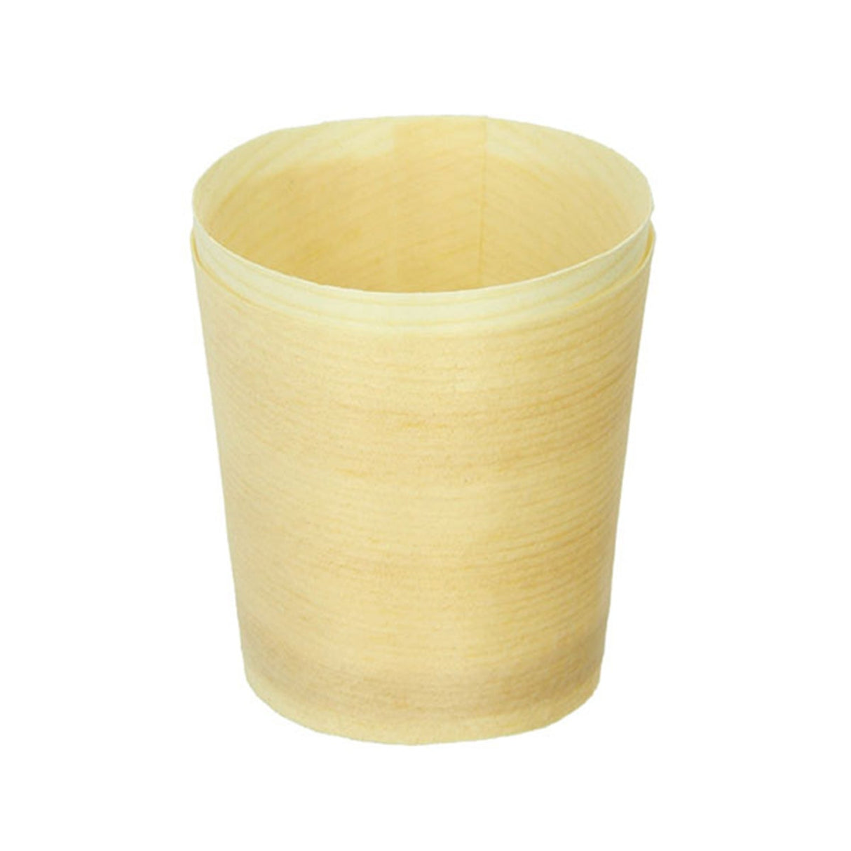 Cups, Food, Wooden, Round,5 - 50 COUNT