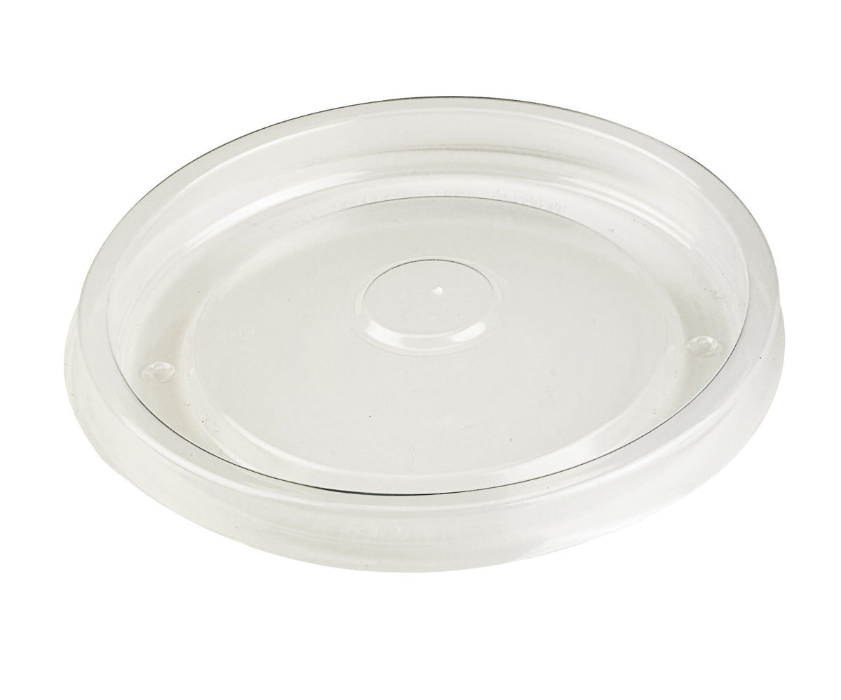 Lids, Flat, Plastic, Clear, for Use with 210SOUPK16K Soup Cup,10 - 50 COUNT