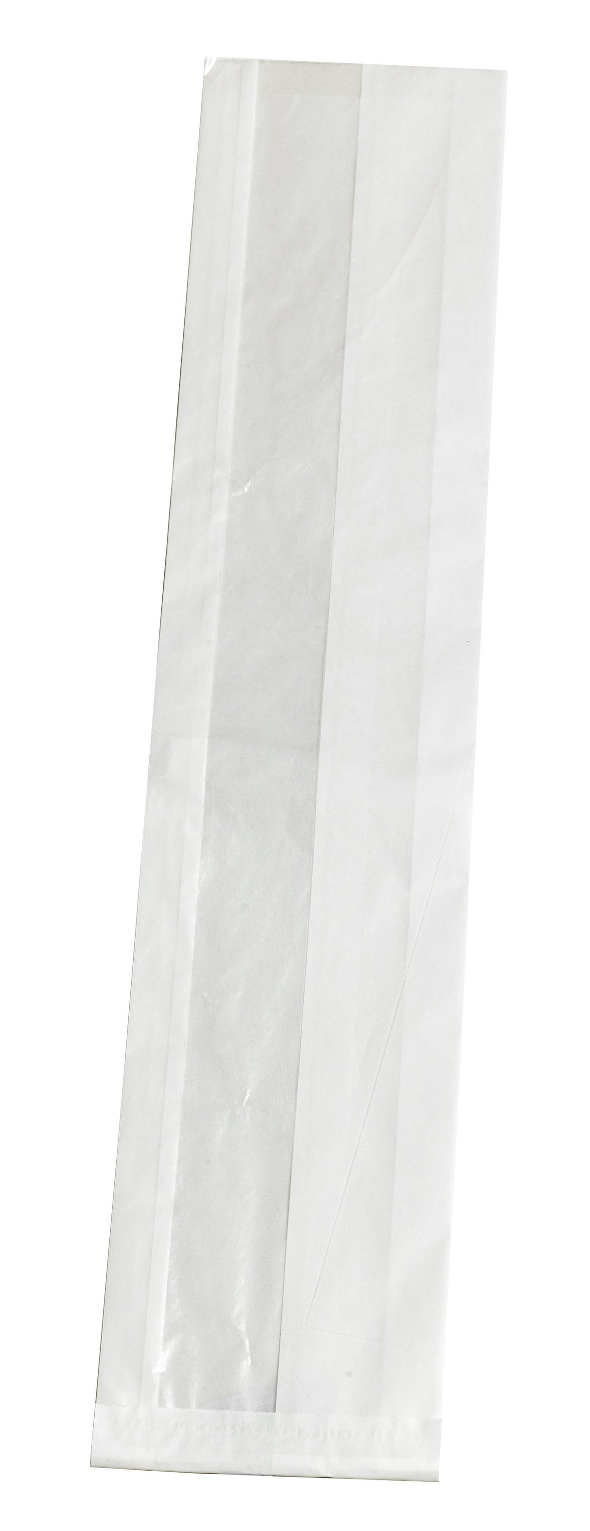 Bags, Sandwich, 22 x 4.3 x 1.9 Inch, Greaseproof Paper, White, with Crystal Window,1000 - 1 EACH